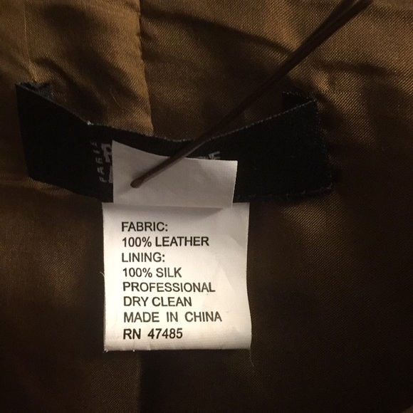 Philippe Adec Leather Jacket - Picture 4 of 4